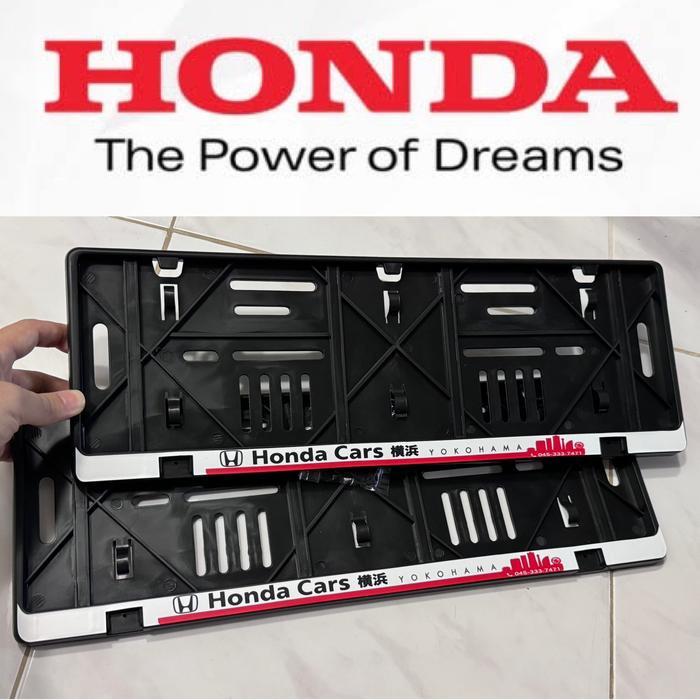 Frame plat nomor Honda cars JDM