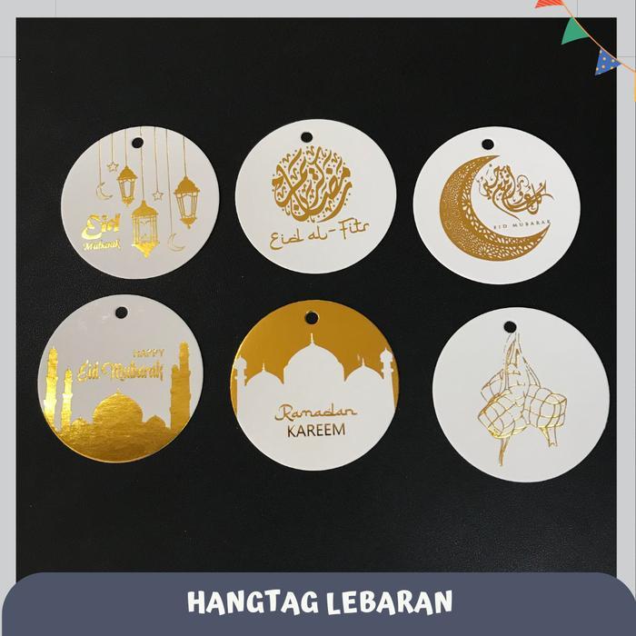 Hang Tag Lebaran / Hang Tag Idul Fitri / Hiasan Hampers Lebaran