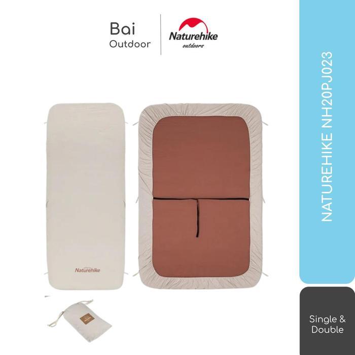 SLEEPING PAD COVER NATUREHIKE NH20PJ023 SARUNG SPREI MATRAS CAMPING