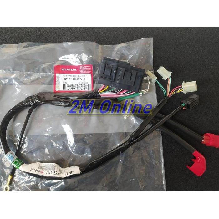 Sub Harness Battery Kabel Body Aki Vario 150 Ori Ahm 32102-K59-A10