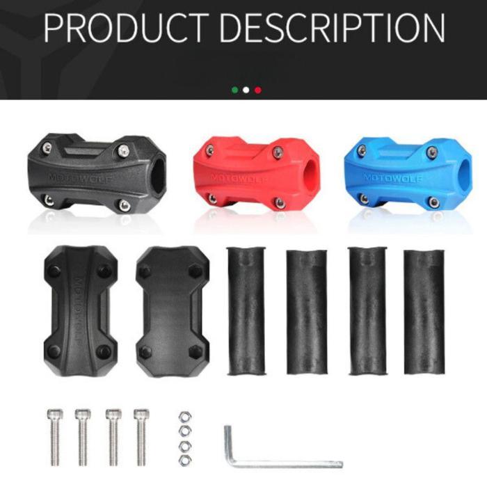 Motowolf Protector Crashbar Motorcycle Adv M15 Agna Pelindung Motor Bumper