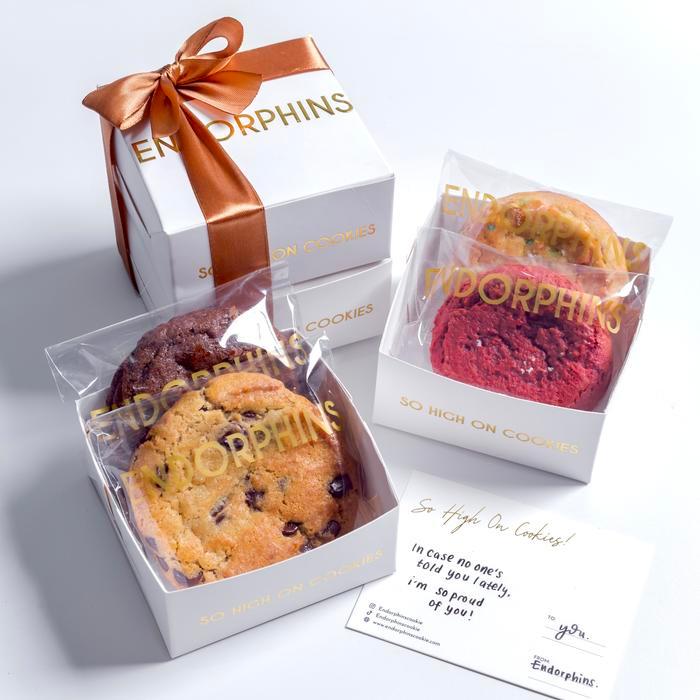 Endorphins' Hampers Package - Box of 4 Cookies