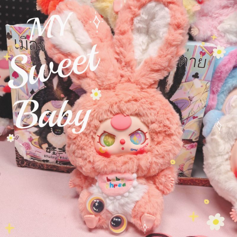 Baby Three 100% Replacement Doll Sandflow Eyes Cute Removable Face Diy Face Shell Eyes Exquisite