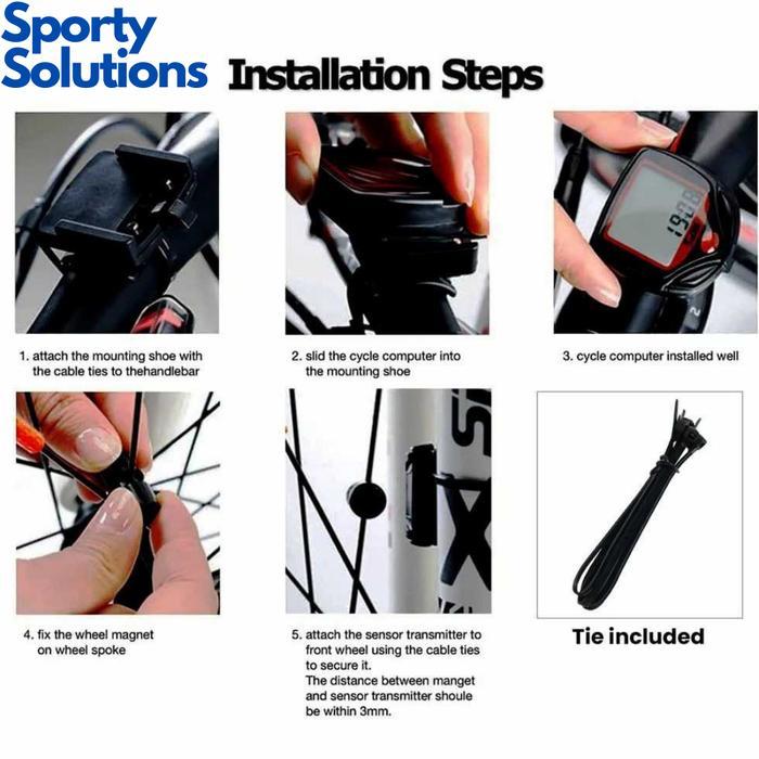 SPEEDOMETER DIGITAL SEPEDA KILOMETER SEPEDA BACKLIGHT 15 FUNGSI