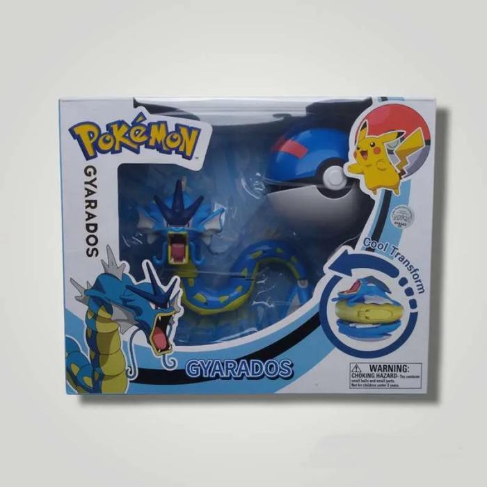 POKEMON BALL GYARADOS FIGURE APOLO - MAINAN ACTION FIGURE