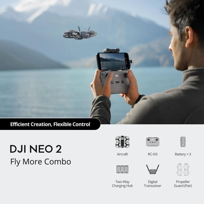 Dji Neo 2 - 4K Follow Me Camera Drone 2-Axis Gimbal With Activetrack & Gesture Control