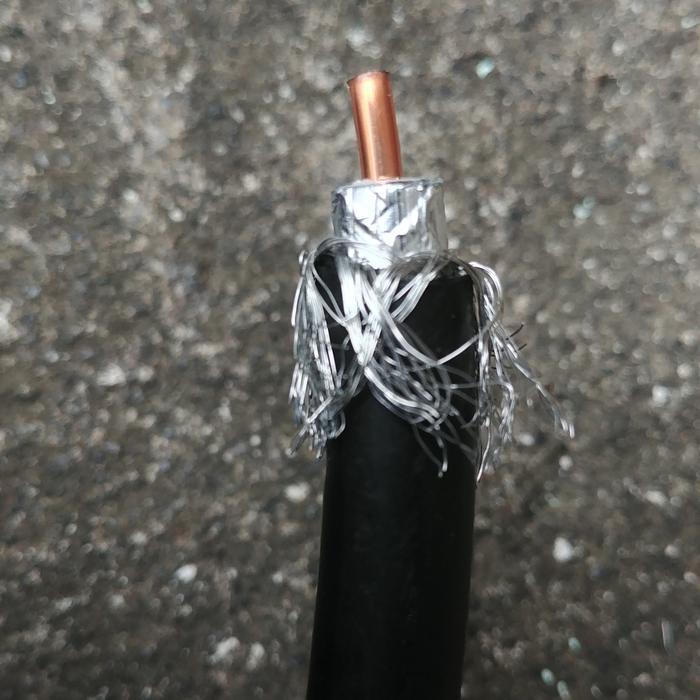 Kabel Coaxial Htgd Rg8Al Rg8 Rig 50 Ohm