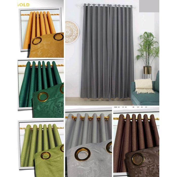 GORDEN PINTU JENDELA POLOS EMBOS MODEL 12 RING Gold Kain