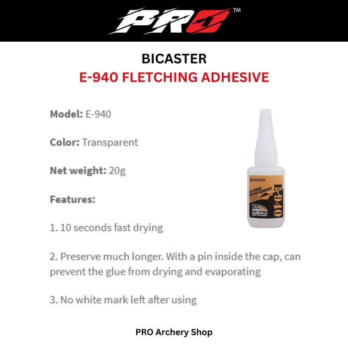 Lem Vanes Anak Panah Bicaster E 940 / Lem Alat Panahan Arrow / Alat Panahan Co