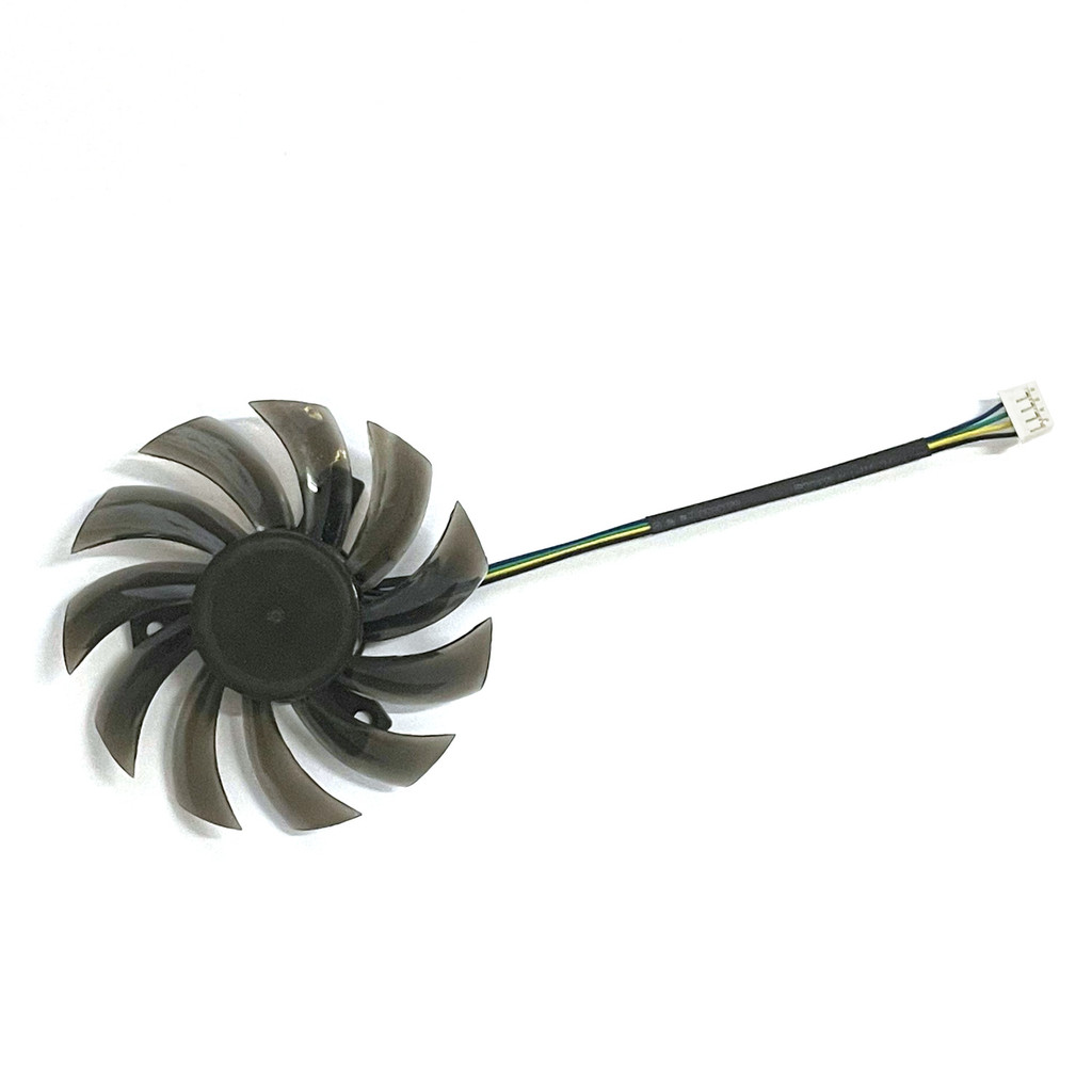 75mm 4pin DC 12V 0.35A T128010SU gtx760 GPU Cooler For Gigabyte Geforce GTX 670 780 980 R9 290 GT 10