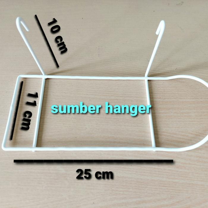 "New" hook ram display sepatu / kaitan ram sepatu model sayap