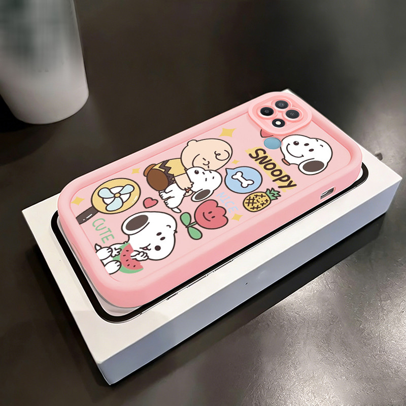 Casing Hp untuk OPPO A15 A15s A35 4G Case Anak laki-laki dan anjing Camera Protect Kekinian Cesing s