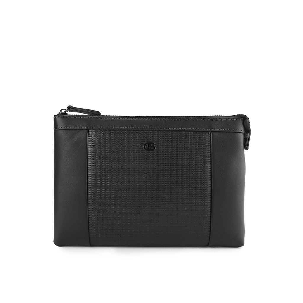 Obermain Tas Pria DELROY CLUTCH-L Black OBC1202BLK