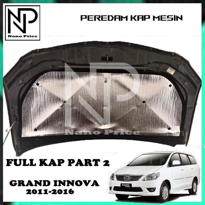Peredam Panas Kap Mesin Mobil Innova 2011-2016 Full Kap