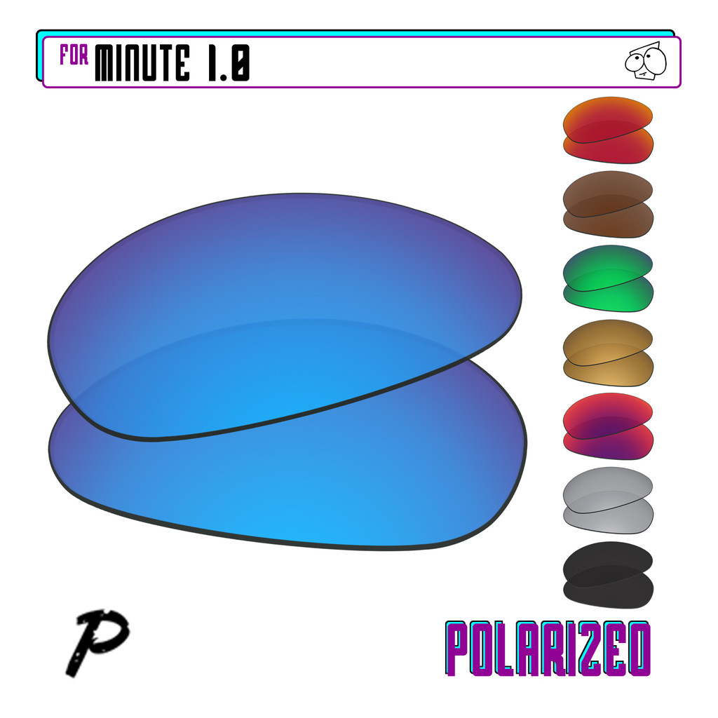 EZReplace Polarized Replacement Lenses for - Oakley Minute 1.0 Sunglasses - Multiple Options