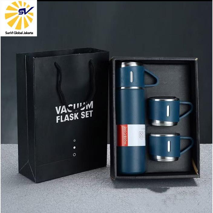 Termos Cangkir Set - Vacuum Flask - Thermos Vacum Bisnis