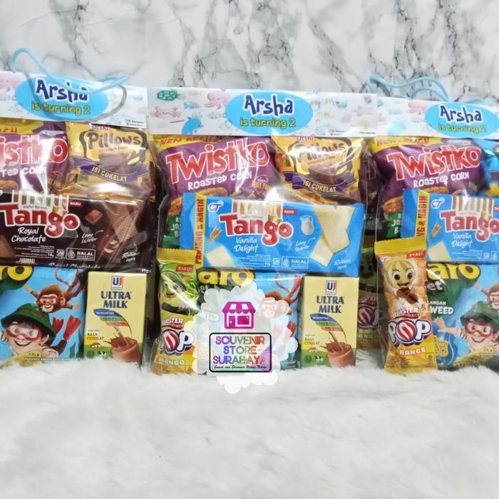 paket ultah anak Snack ultah surabaya Bingkisan snack