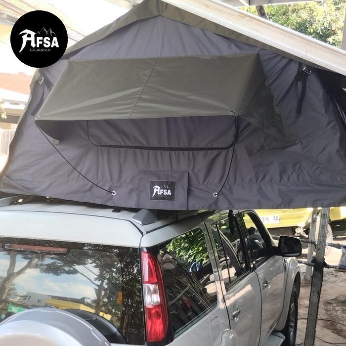 tenda / rooftop tent mobil BAHAN BIMO import ukuran S