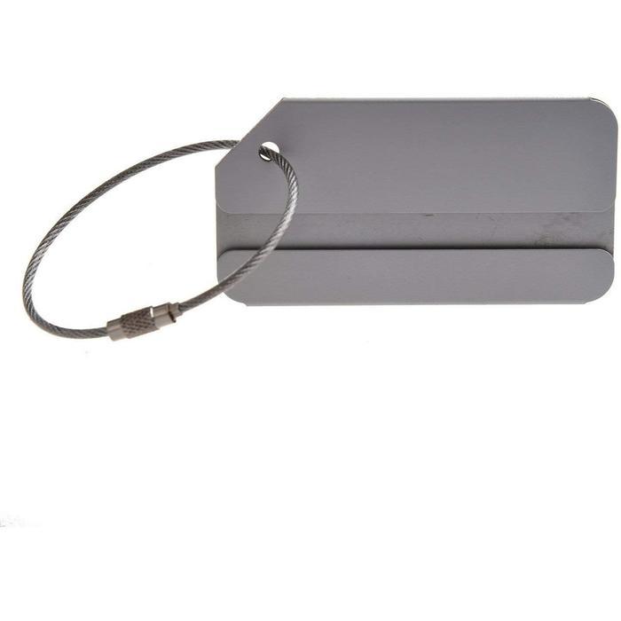 AKSESORIS TRAVEL LABEL NAME TAG KOPER BAGASI ALUMINIUM GANTUNGAN IDENTITAS NAMA ANTI HILANG PENANDA