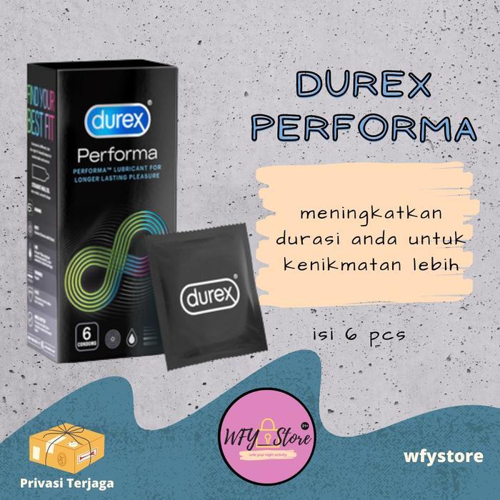 Kondom Durex Performa (Isi 6) - Kondom Tahan Lama