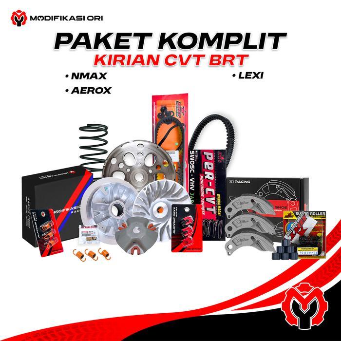 2Dp - Brt Paket Cvt Kirin Nmax Aerox Lexi - Brt - Per Cvt Nmax Roller Lexi - Mangkok Ganda Custom