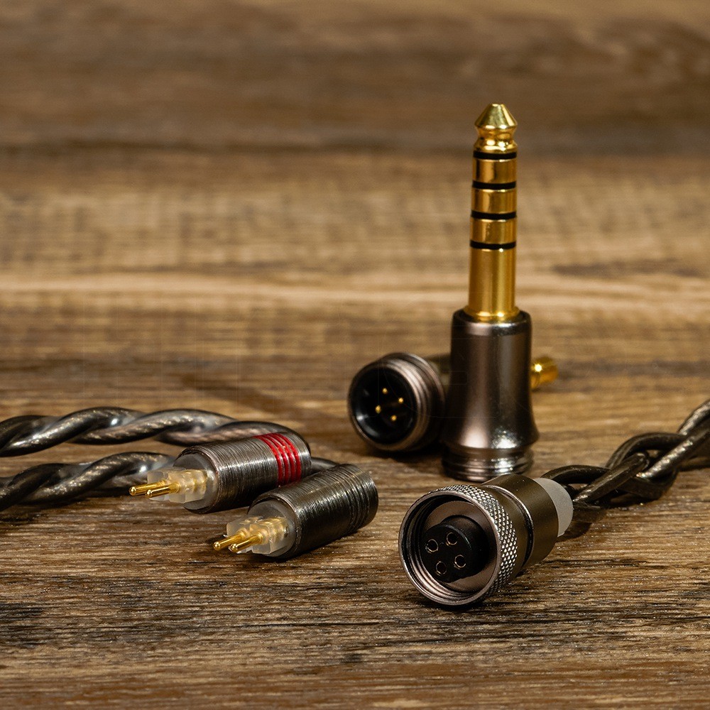 HiFiGo DUNU x Gizaudio DaVinci 2DD+4BA Hybrid In-ear Monitor Earphones with 3.5mm+4.4mm Swappable