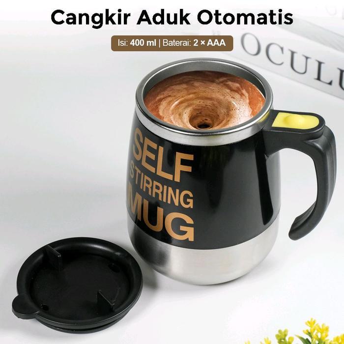 gelas aduk otomatis gelas bisa aduk sendiri