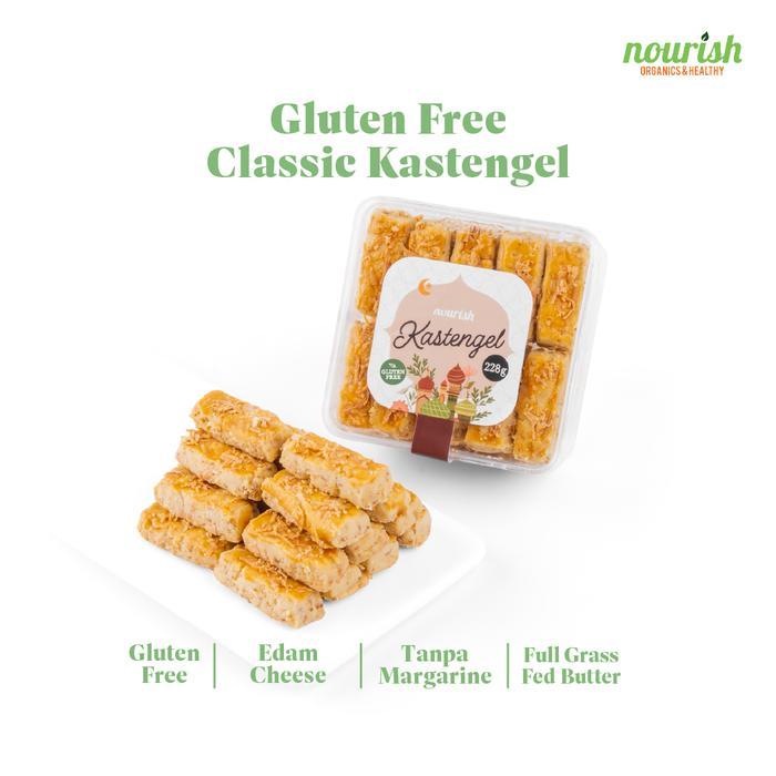 Gluten-Free Kastengel - Kastangel Bebas Gluten Dengan Keju Edam 228gr