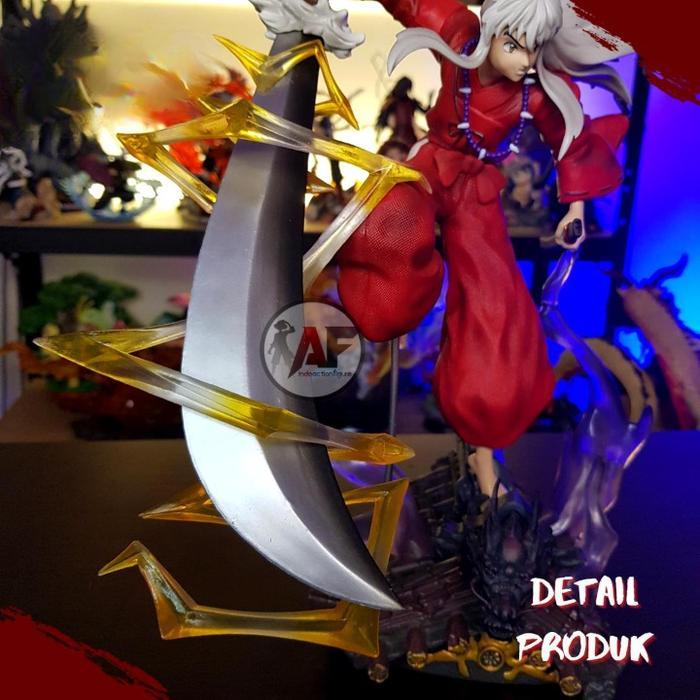 Action Figure Inuyasha Rooftop & Kikyo Fire Phoenix Design Recast Top