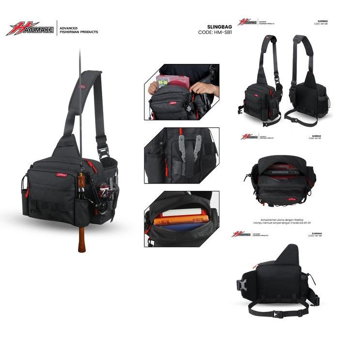 Tas Selempang Mancing Hayumake Tas Pancing Tas Mancing