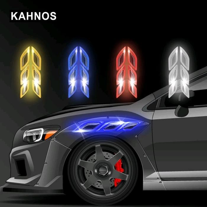 Sticker Strip Body Mobil Reflektor Aksesories Side Marker Bumper