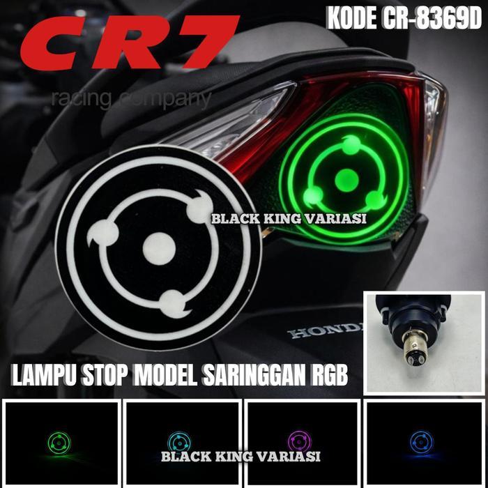 Lampu Stop Putar Lampu Stop Rem Sharingan Rgb Lampu Rem Motor Led Lampu Belakang Motor Universal