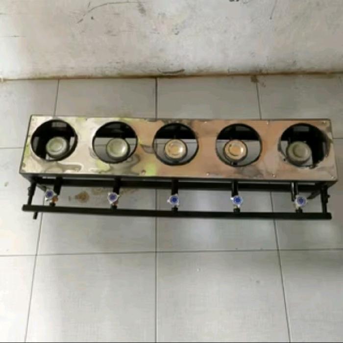kompor serabi martabak mini komplit isi 3 ,4 dan 5 tungku tinggal colok gas