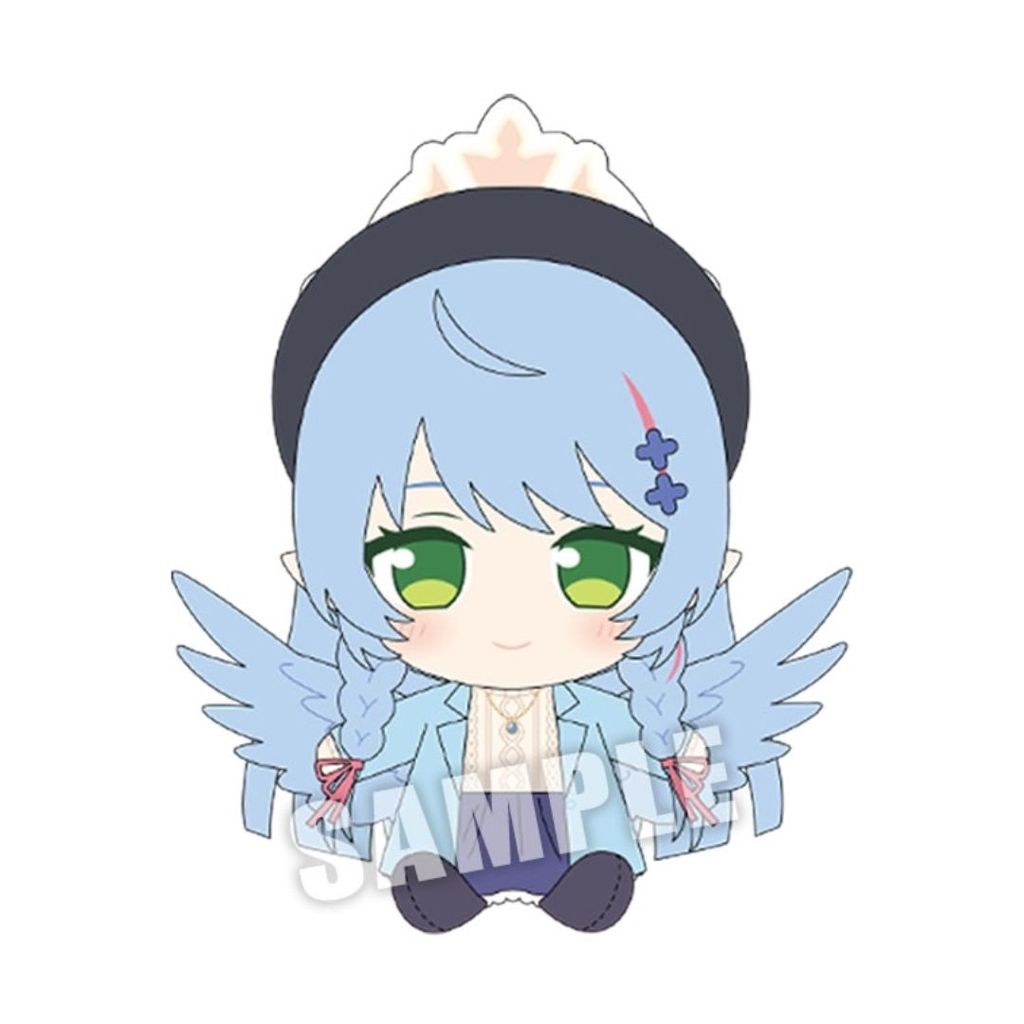 [PO] Blue Archive Sitting Plush Toy Aomori Mine Official Plush POTJ [WAJIB TANYAKAN STOCK SEBELUM ME