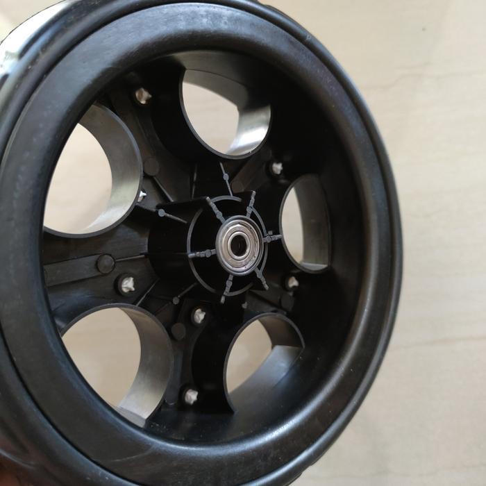 ban velg belakang sepeda anak roda tiga Genio aviator HITAM PUTIH Gratis Ongkir