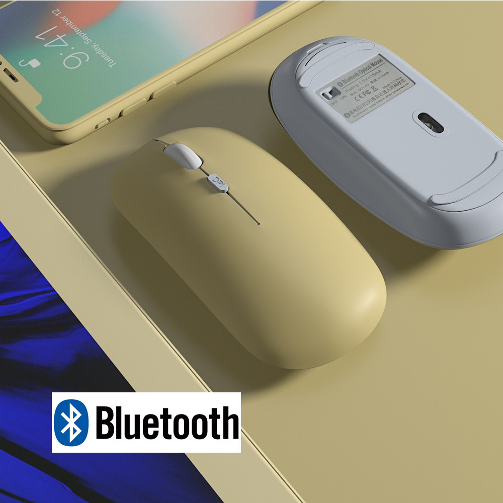 Bluetooth Mouse For Ipad Matepad Mipad Android Windows Tablet Battery Wireless Mouse For Laptop
