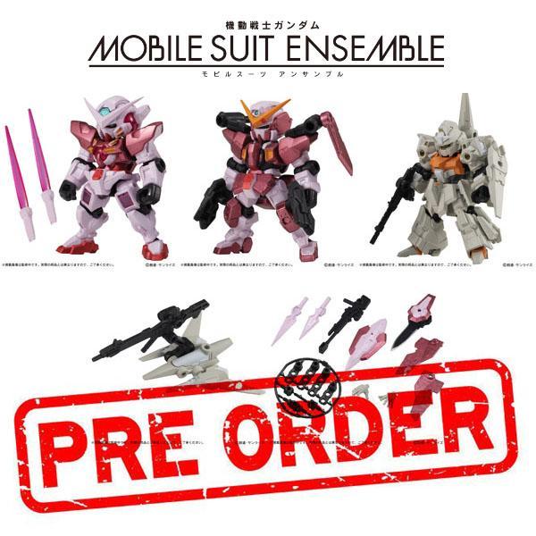 Ready MOBILE SUIT ENSEMBLE 15.5 [#148 Gundam Exia #149 Dynames (Trans-am Color) #150 ReZEL (General