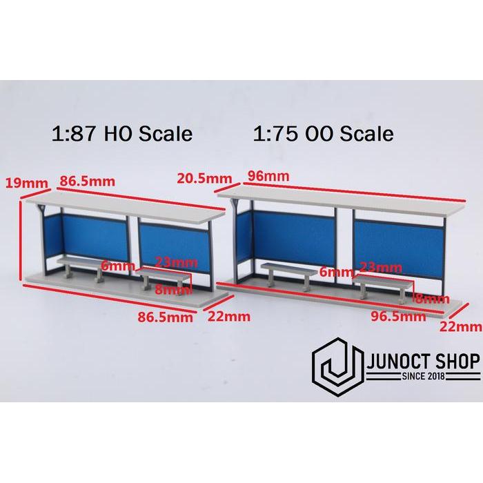 Ready MAKET HALTE BUS STASIUN TERMINAL AY - MINIATUR DIORAMA FIGURE