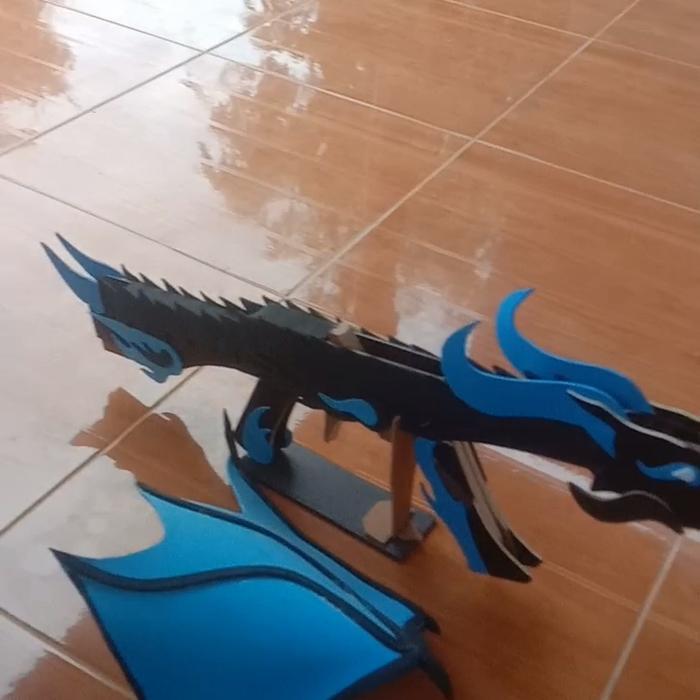 AK DRACO sayap bisa bongkar pasang