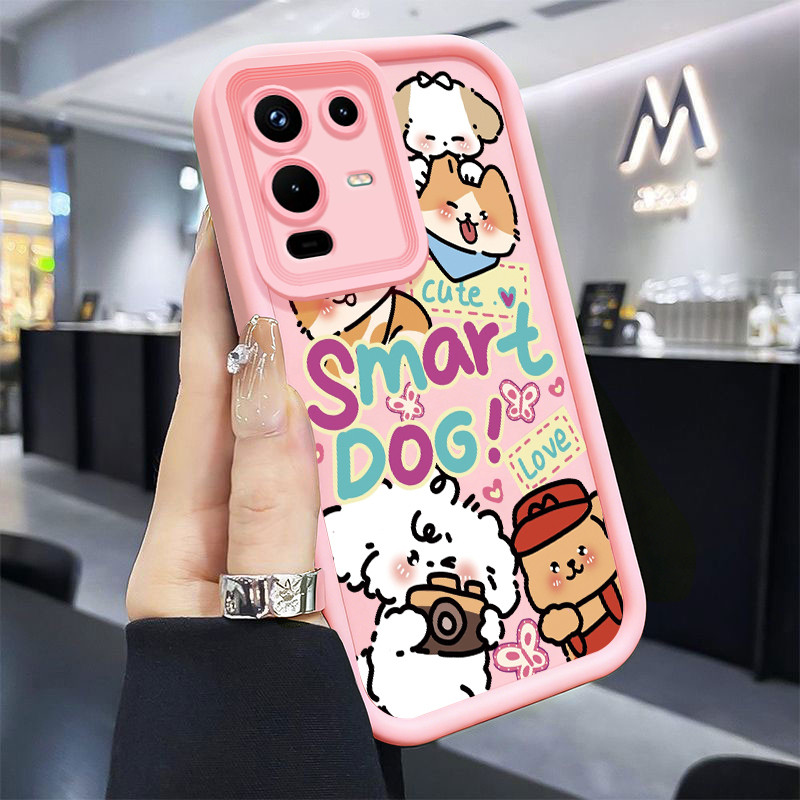 Casing Hp untuk Infinix Note 50 4G Note 50 Pro Case Kamera anak anjing Kasing silikon Cesing Bagus S