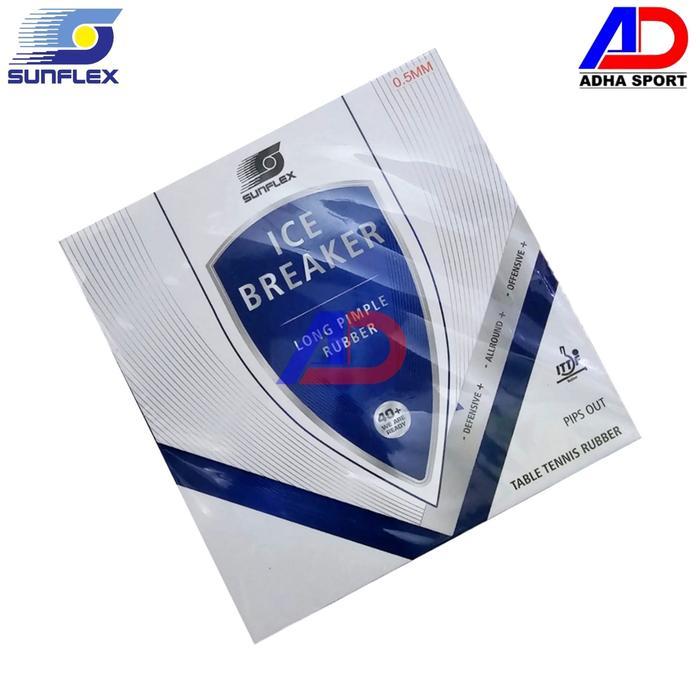 KARET PINGPONG SUNFLEX ICE BREAKER RUBBER BINTIK TENIS MEJA ORIGINAL