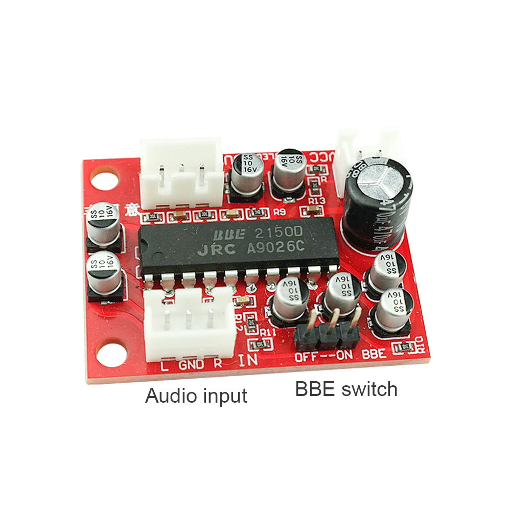 NJM2150 BBE Tone Preamplifier Board Sound Effect Exciter Improve Treble Bass Amp JRC2150 Module