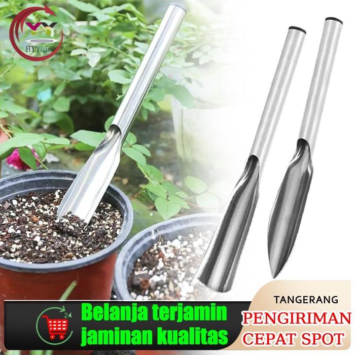 Sekop Tanaman / Sekop Kebun Mini Sekop Sayur Stainless Steel Alat Berkebun Sekop Tanaman