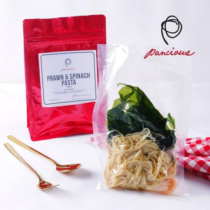 FROZEN PASTA - SPAGHETTI PRAWN & SPINACH PASTA