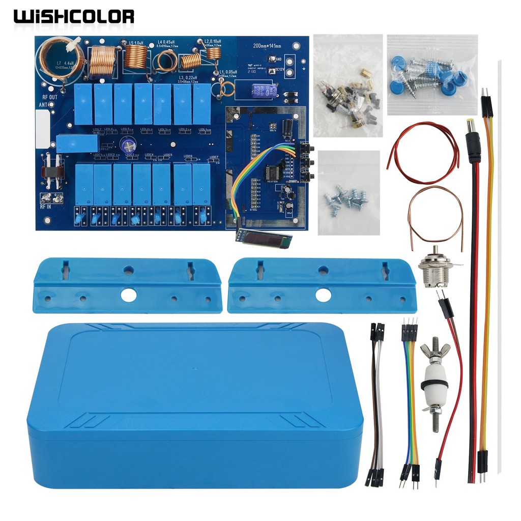 Hamgeek Atu-150 1.9-54Mhz Hf Antenna Tuner Automatic Antenna Tuner 150W Hf Tuner Diy Kit