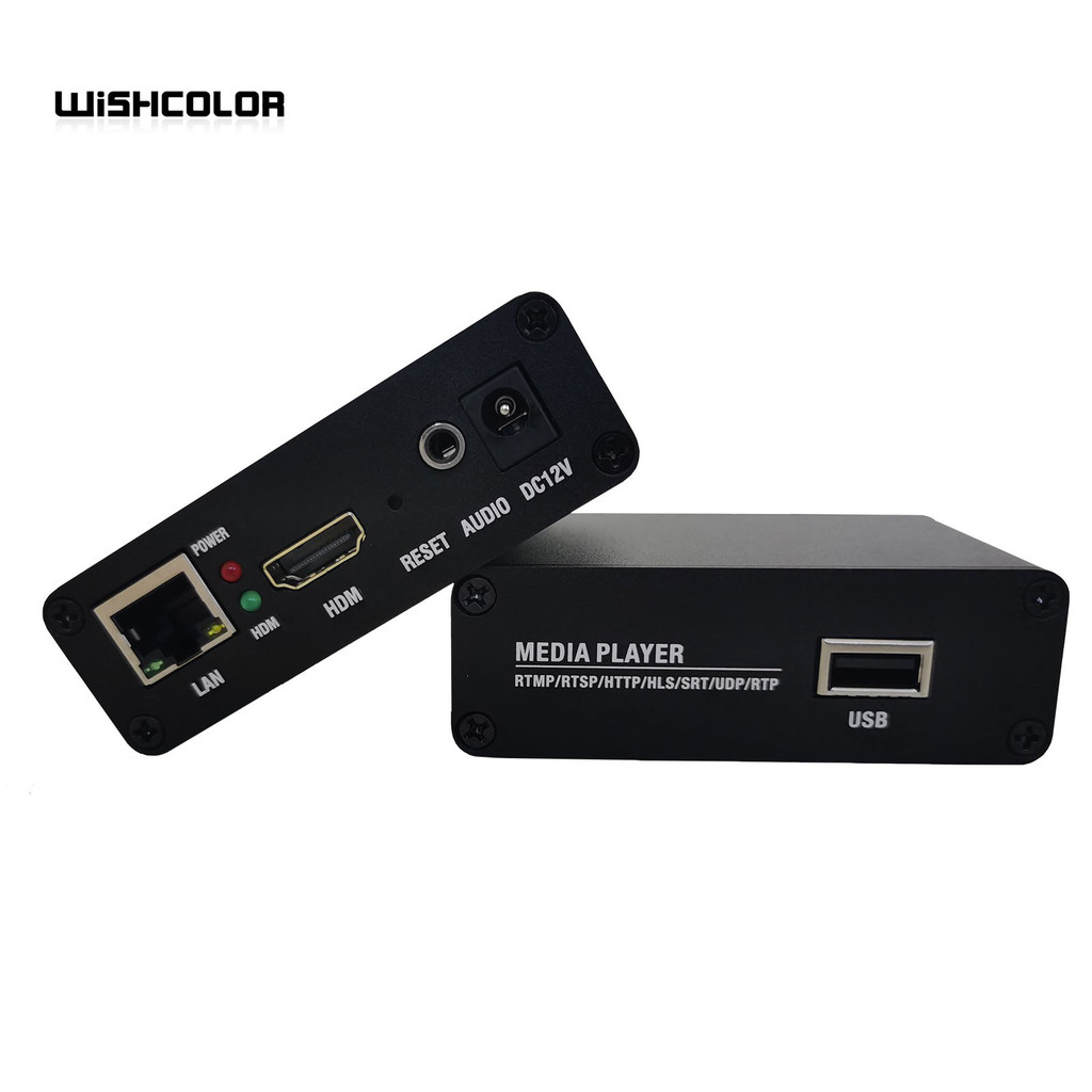 Wishcolor Usb Video Streamer Live Streaming Media Player Usb Audio Player Support For For