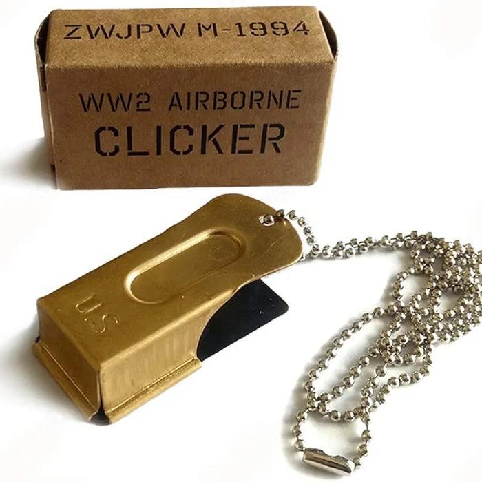 WW2 US Airborne CRICKET CLICKER American D-Day Normandy Paratroopers Signals