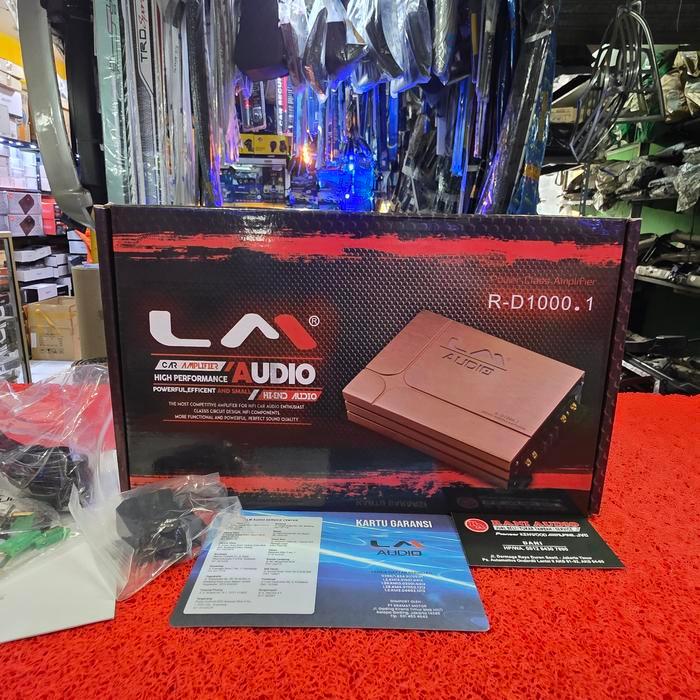 Power Monoblock LM AUDIO R-D1000.1 Monoblock Digital