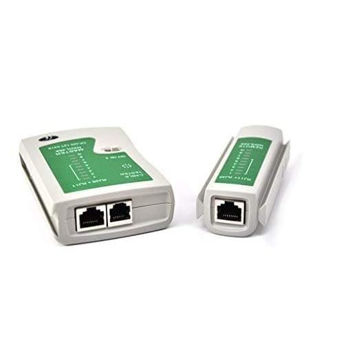 LAN TESTER RJ45 & RJ11 TESTER KABEL LAN UTP RJ45 & RJ11