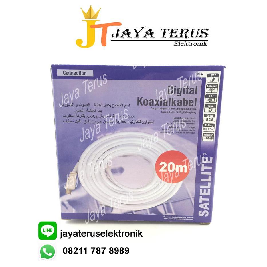 Kabel antena TV 20 meter/ kabel antena/ Kabel TV